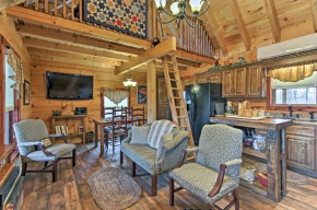 Custom Sevierville Log Cabin w/Spa - on 10 Acres!